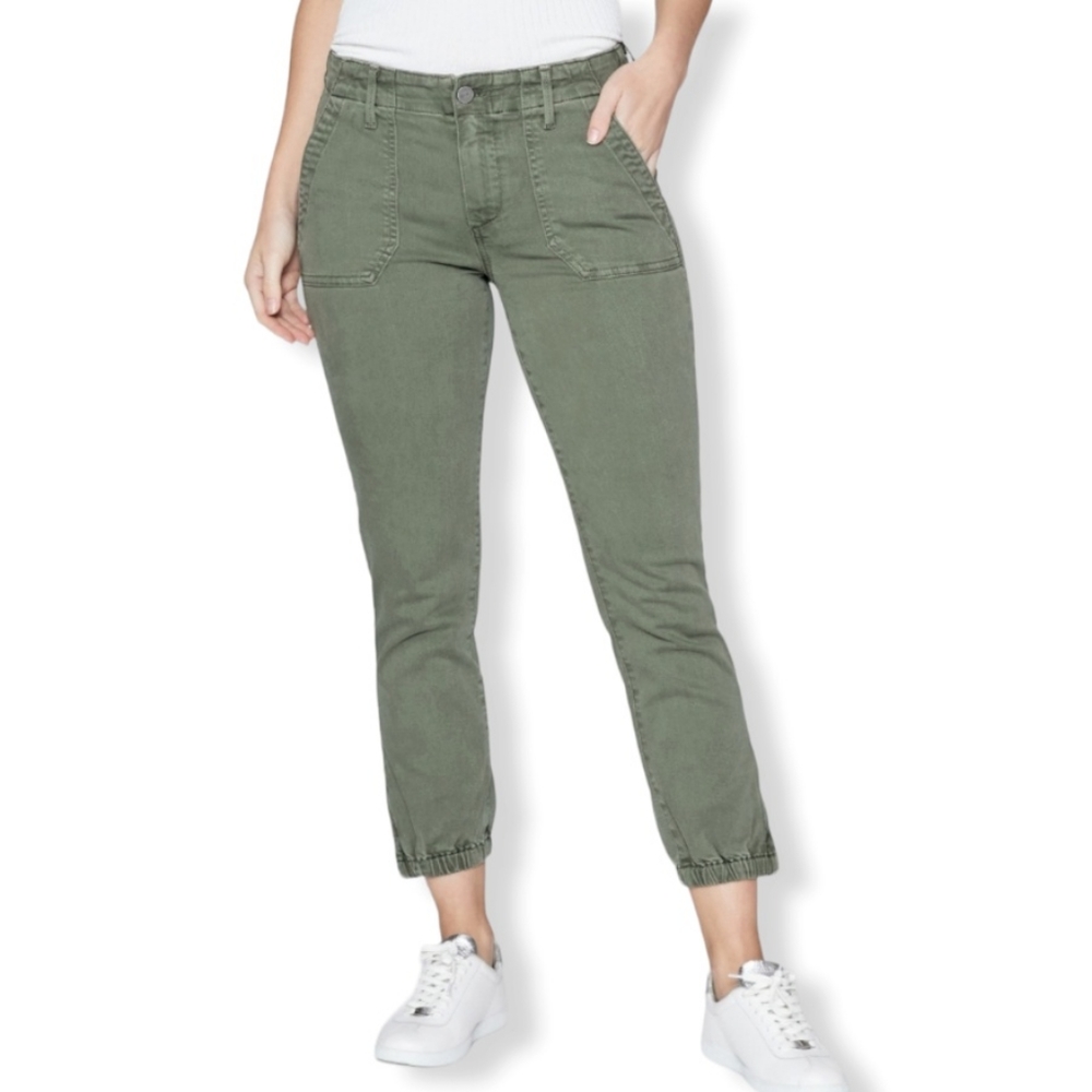 PAIGE Olive Green Jogger Pants